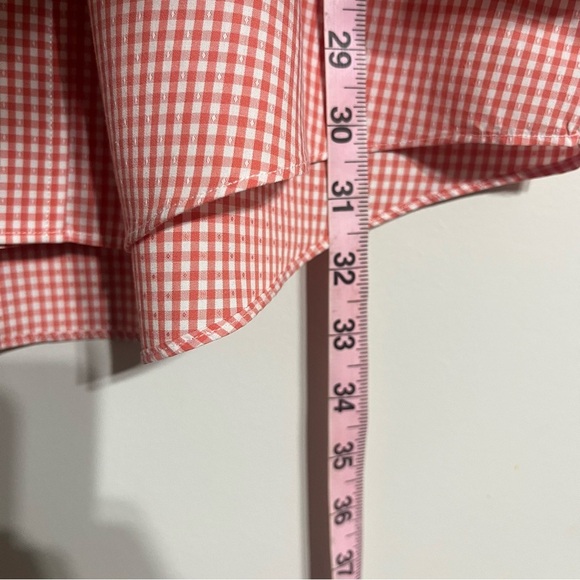 Men’s Brooks Brothers Madison 15.5-33 Red Gingham Long Sleeve 100% Supima Cotton - Picture 6 of 6